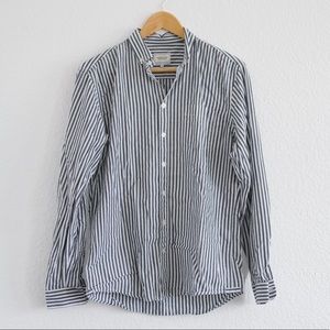 Frank & Oak Black & White Shirt